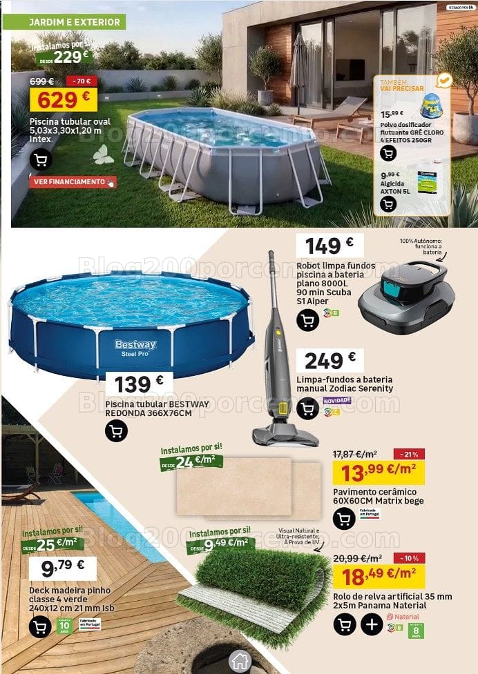 Antevisão Folheto LEROY MERLIN Promoções de 23 julho a 25 agosto